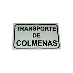 Cartel Pegatina Transporte de Colmenas