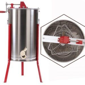 Extractor 3 cuadros Langstroth manual