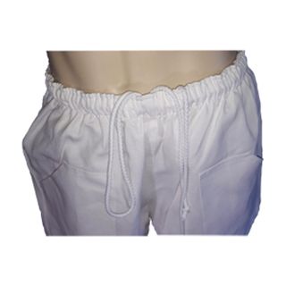 Pantalón blanco apicultor - Tela Algodón 100% - Imagen 2