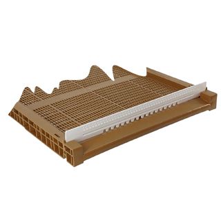 Piquera Langstroth estándar agujeros Ø8.5mm-blanca Nicot - Imagen 4