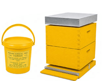 Cubo Mezcla Pintura+Polvo de Hierro+Linaza 4 kg - Imagen 2