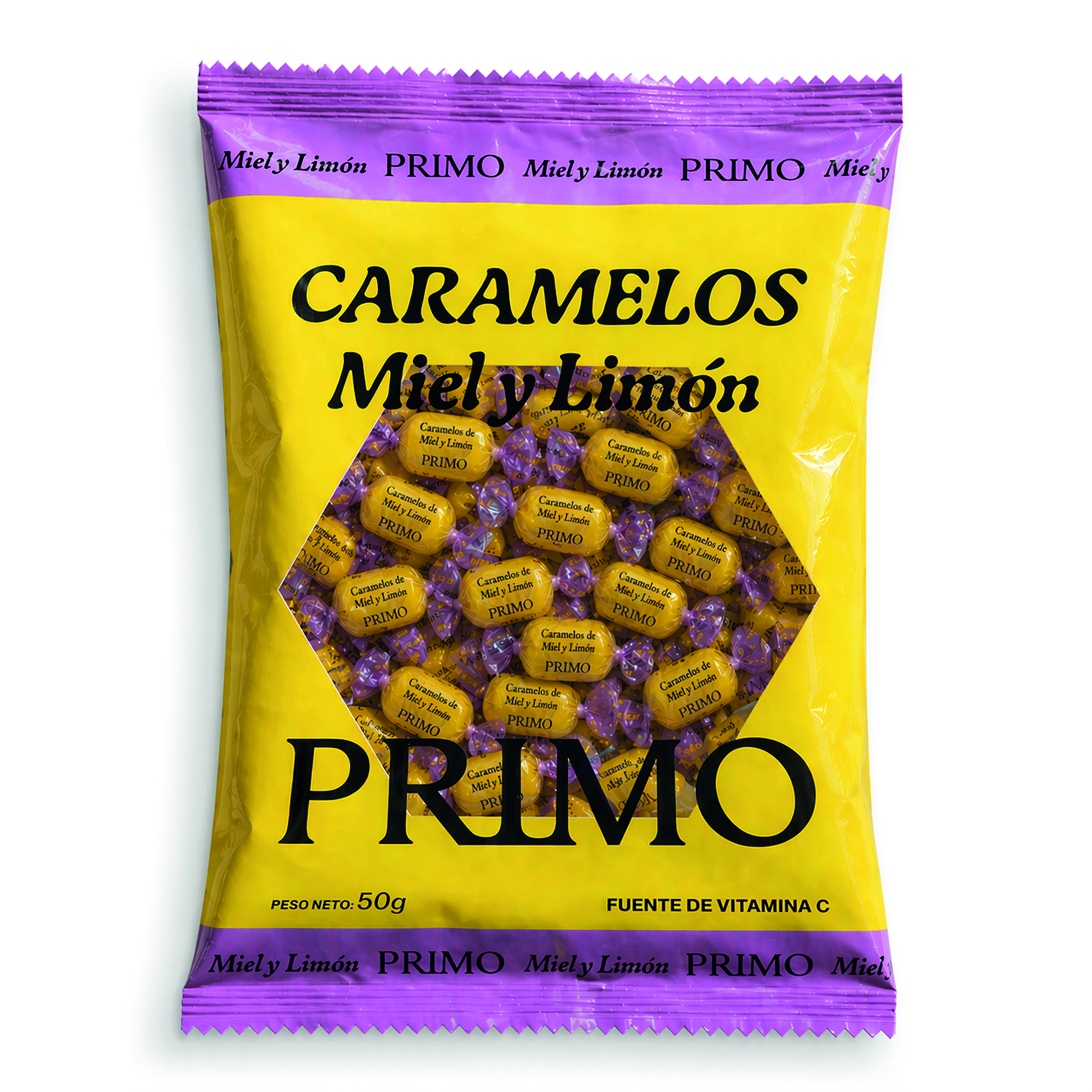 Caramelos de Miel y Limón 50g