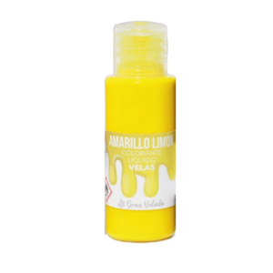 Colorante líquido velas amarillo