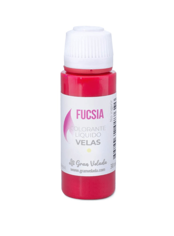 Colorante líquido velas fucsia