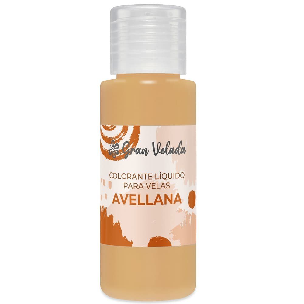 Colorante líquido para velas avellana