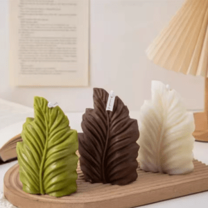 Molde silicona para Velas Hoja