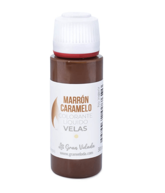 Colorante líquido velas Marrón caramelo 30 ml