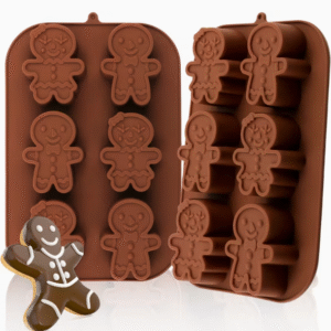 Molde de Silicona Galletas Navideñas