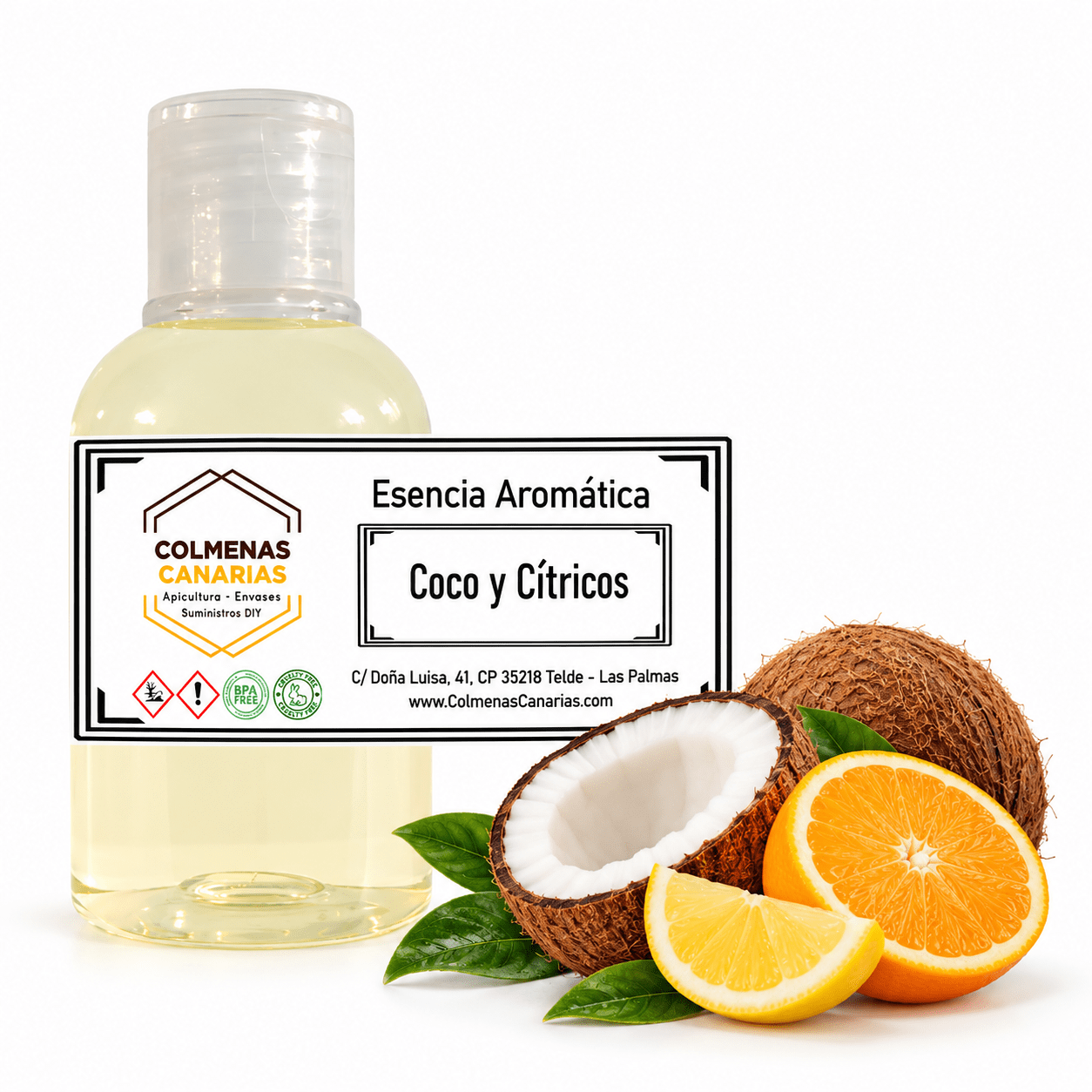 Esencia aromática Coco y Cítricos