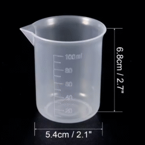 Vaso medidor 100 ml transparente