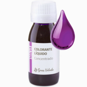 Colorante Concentrado Líquido Malva 100 ml