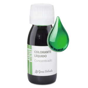 Colorante Concentrado Líquido Verde Menta 100 ml