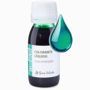 Colorante Concentrado Líquido Verde Esmeralda 100 ml