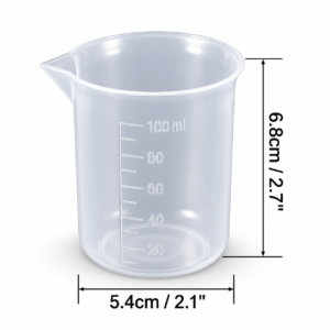 Vaso medidor 100 ml transparente