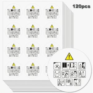 Pegatinas de Seguridad para Velas