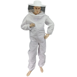 Mono blanco con careta para Apicultor Alérgico