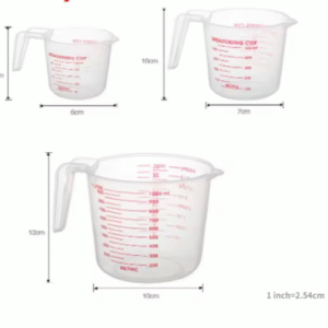 Pack Vasos medidores 3 unidades