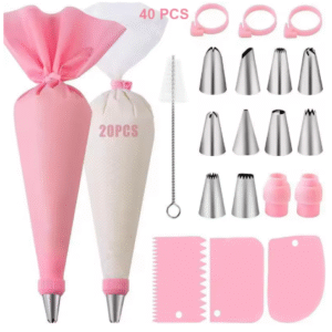 Kit de Manga Pastelera para Velas Chantilly