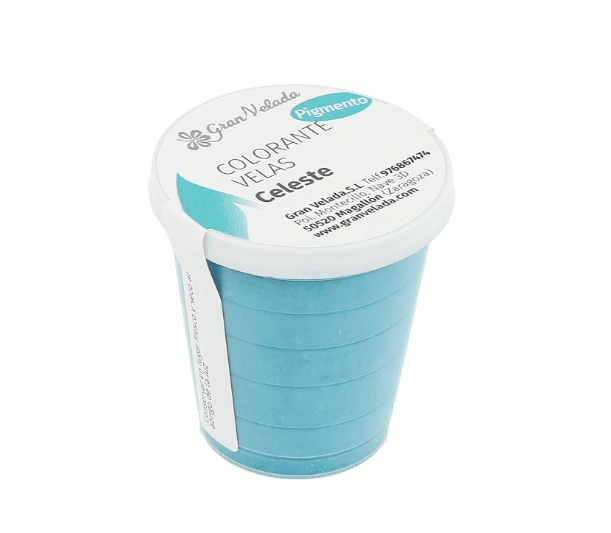 Colorante sólido velas Celeste 30cc
