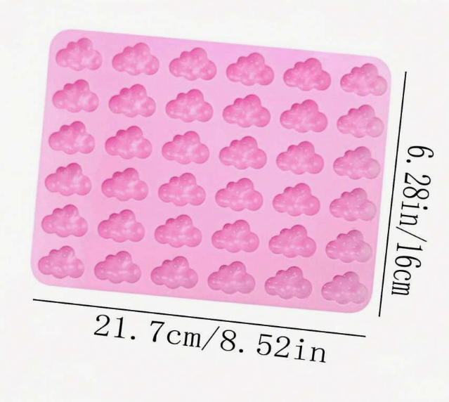 Molde de Silicona Nubes