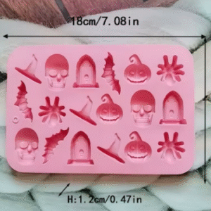 Molde de Silicona Mezcla de Halloween