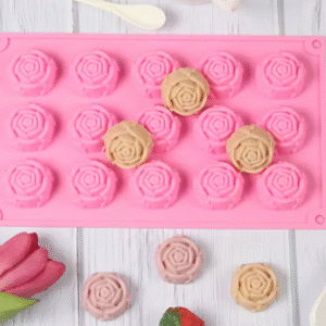 Molde de Silicona Mini Rosas