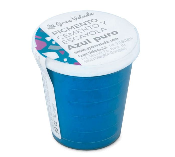 Pigmento Azul Puro para Resina y Cemento