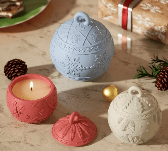 Molde de Silicona Fanal Bola de Navidad modelo 2