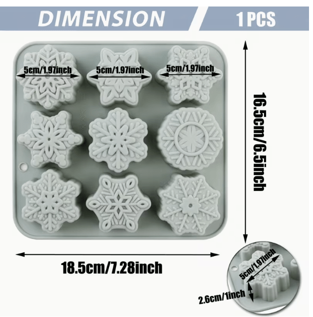 Molde de Silicona Copos Grandes
