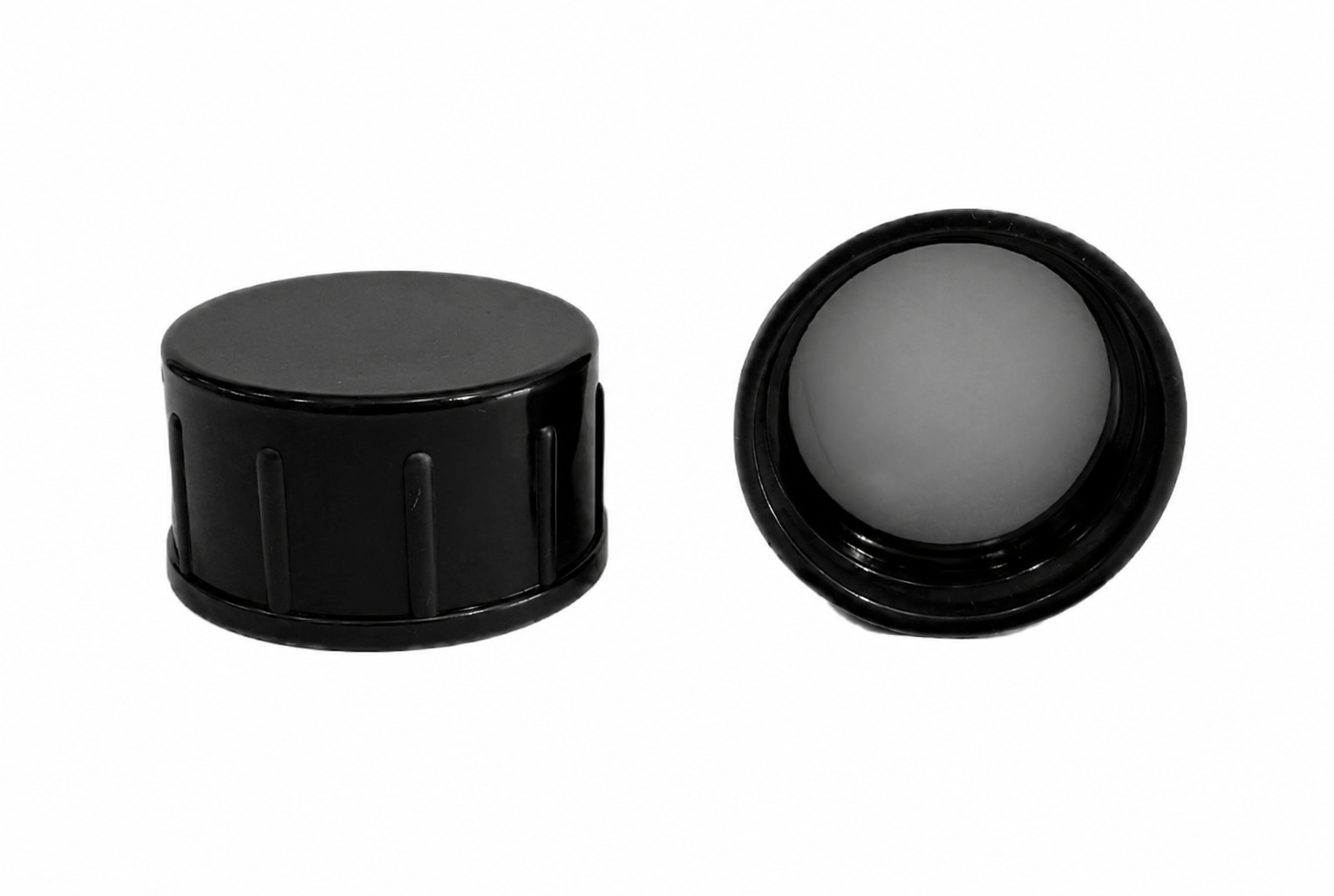 Tapón plástico Negro PP24