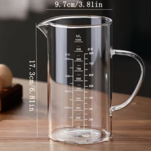 Vaso Medidor 1000 ml Cristal