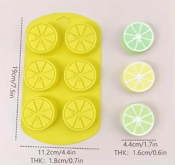 Molde de Silicona Limones