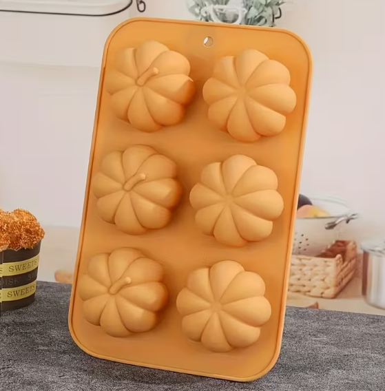 Molde de Silicona Calabazas Grandes