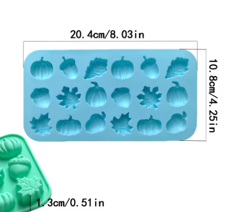 Molde de Silicona Otoño modelo 2