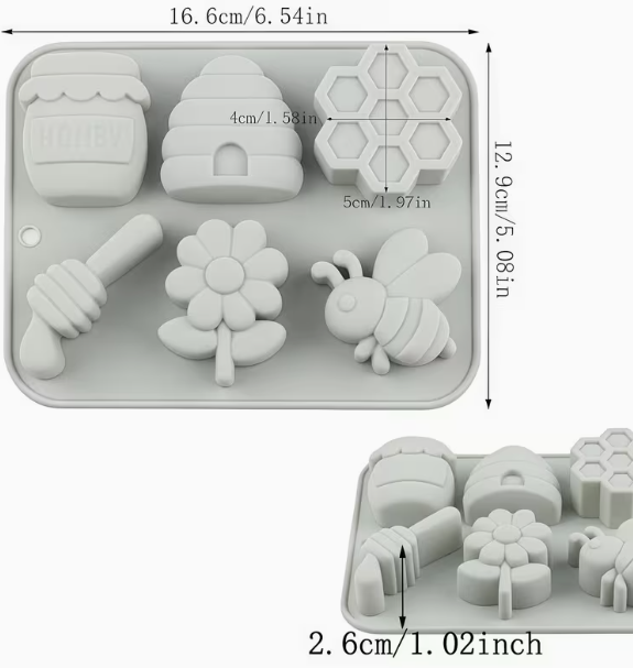 Molde de Silicona Apicultura modelo 2