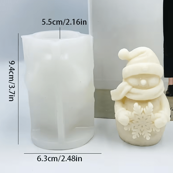 Molde de Silicona Muñeco Copo