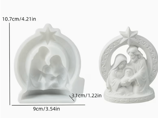 Molde de Silicona Nacimiento modelo 2