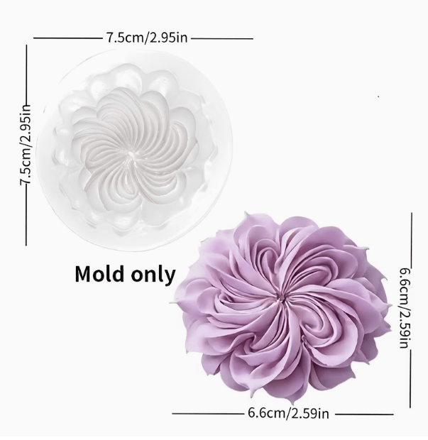 Molde de Silicona Crisantemo modelo 2
