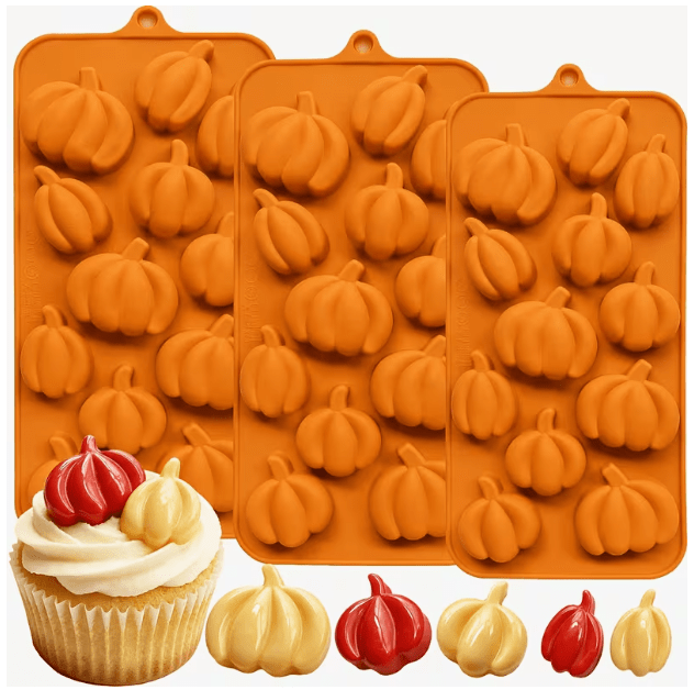 Molde de Silicona Mini Calabazas modelo 2