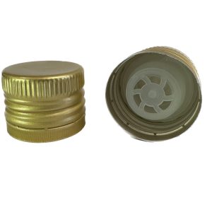 Tapón Rosca Dorada 31,5x24 CR6 con Vertedor de Aceite