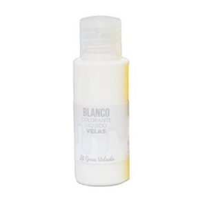 Colorante liquido velas blanco