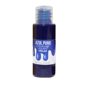 Colorante líquido para velas azul puro