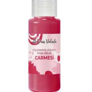 Colorante liquido velas carmesí 30 ml