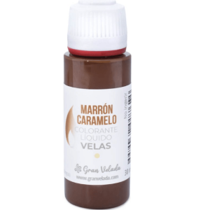 Colorante líquido velas Marrón caramelo 30 ml