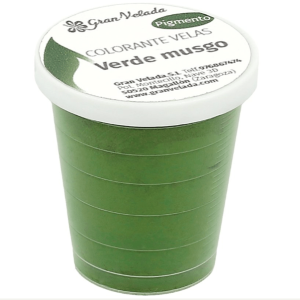 Colorante sólido velas Verde Musgo 30cc