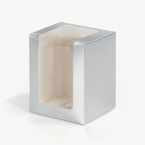 Caja para velas color Plata 10 unidades