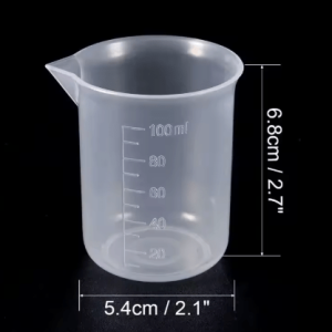 Vaso medidor 100 ml transparente