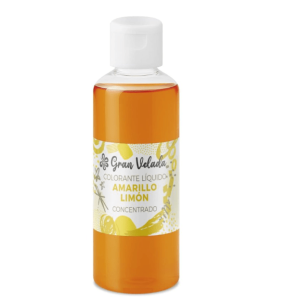 Colorante Concentrado Líquido Amarillo Limón 100 ml