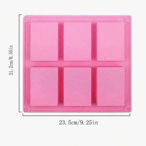 Molde Silicona Jabones Rectangular