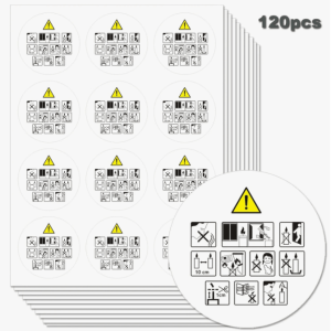 Pegatinas de Seguridad para Velas